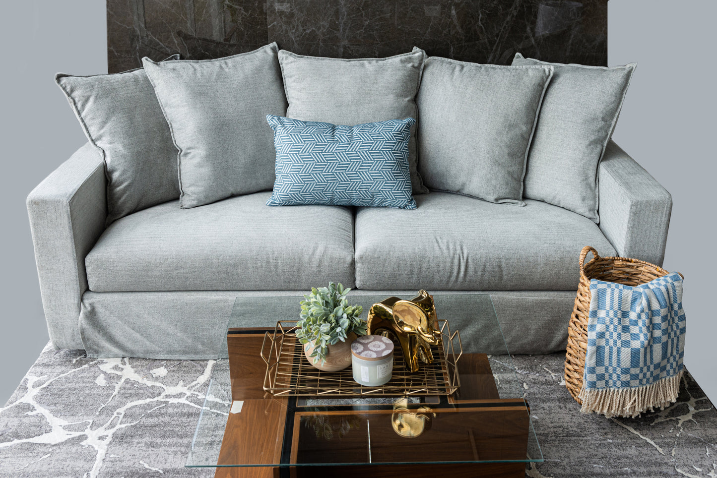 SOFA SANTORINI GREY